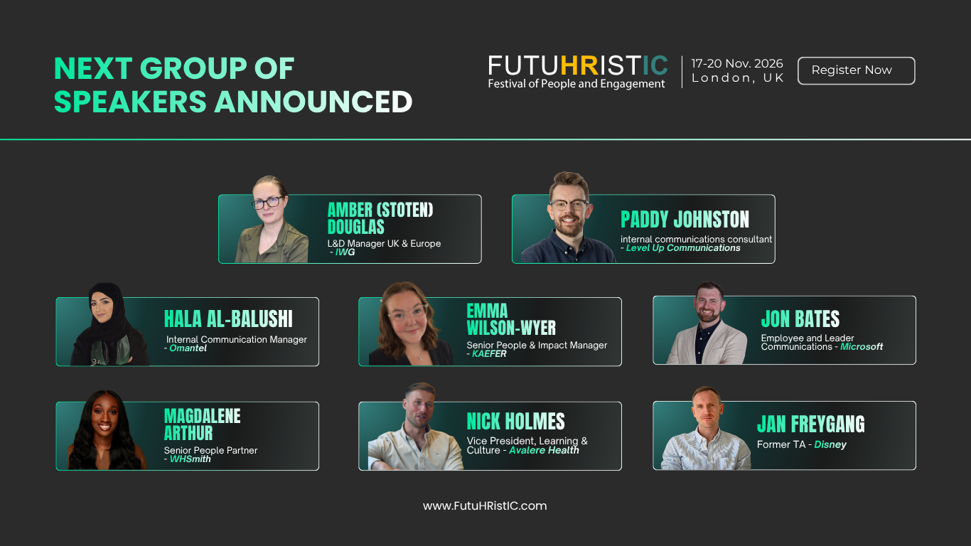 Next group of speakers Announced